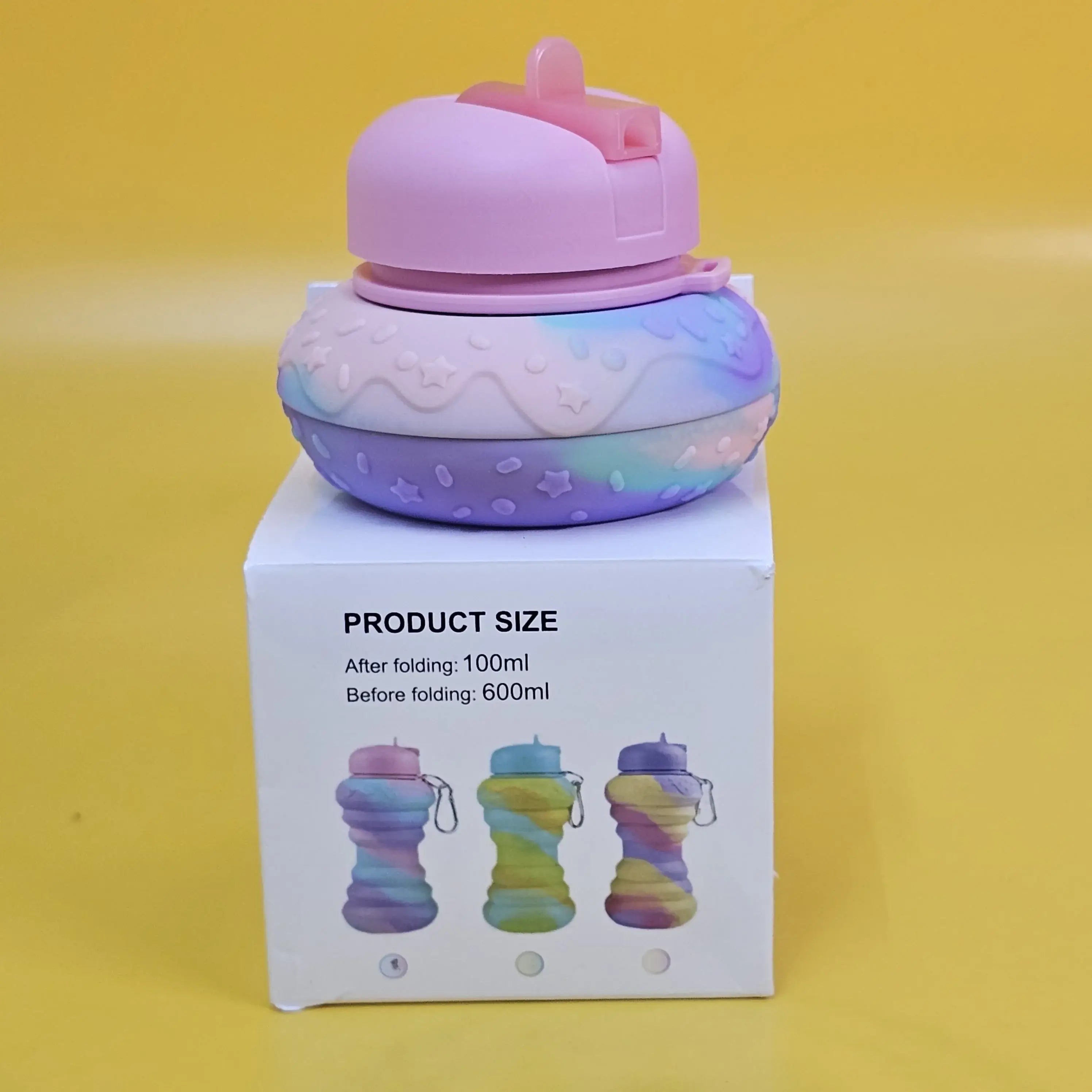 Find this easy-to-clean and portable water bottle and other kids' accessories at Usmile Toys www.usmile.toys.
