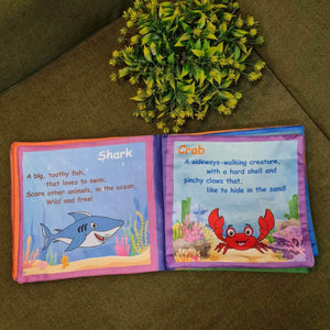 Introduce your little one to a world of fun learning with this colorful Learning toy for kids&nbsp;. Designed to be soft, safe, and interactive, this cloth book helps children learn new concepts while enjoying playtime.